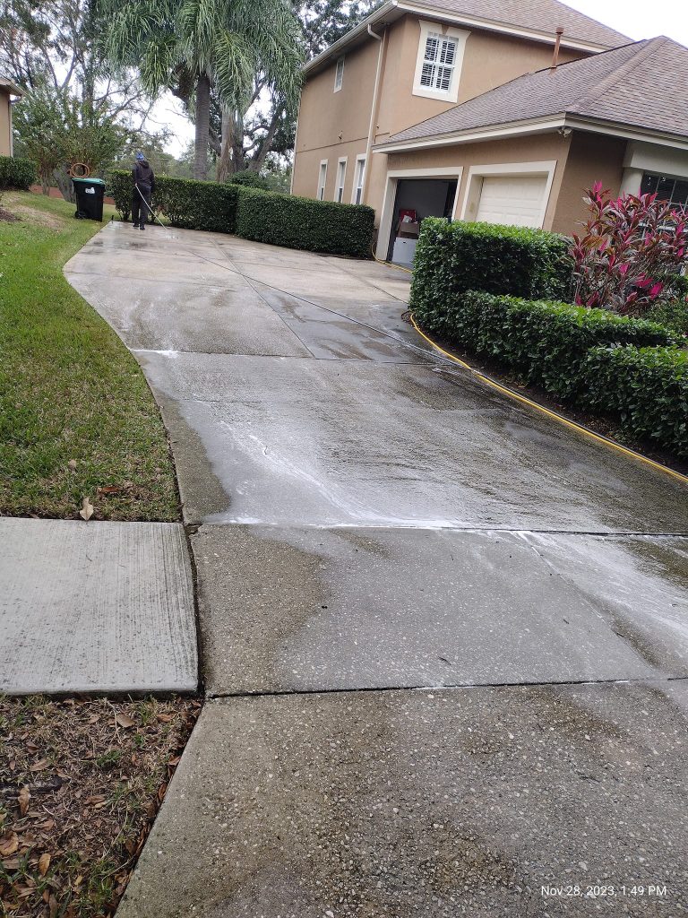 Driveway Cleaning in The Villages